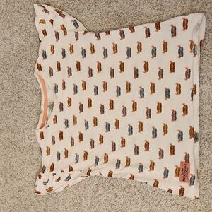 Girls flutter sleeve Disney Remi Ratatouille shirt